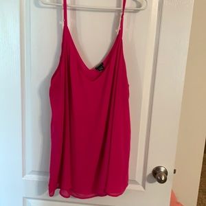 Hot pink camisole